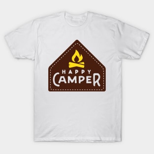 Camping: Happy Camper T-Shirt